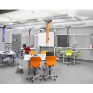 Système de médias au plafond pour la fourniture des connexions d'électricité, de données et d'air comprimé - Powerlift