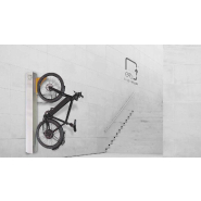 Système mécanique de stationnement vertical pour vélos avec assistance "No-Gravity" - Bike-Parking-Lift