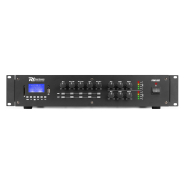 Amplificateur 2 Zones SD USB Bluetooth 2x120 Watts - PRM1202 - Classe D avec télécommande et montage en rack 19" Amplificateur 2 Zones SD USB Bluetooth 2x120 Watts - PRM1202 - Classe D avec télécommande et montage en rack 19"