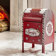 Boîte aux lettres "Santa express" H52cm