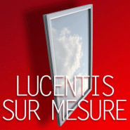 CAISSON LUCENTIS CADRE CLIC SUR MESURE