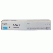 Canon C-EXV51 C - Cartouche de toner cyan authentique - 0482C002