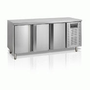 Congélateur de comptoir 3 portesGN1/1 - 402 L | Tefcold - CF7310/-SP