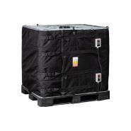 Couverture bâche chauffante pour cuve IBC 1000 L - 2 x 1000 W - avec 2 thermostats de 0 à 90°C