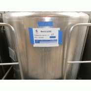 Cuve Goavec 2000 L - CUV437 avec Agitation Tri-pâle et Isolation Inox 304 L