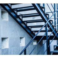 Escalier droit