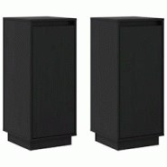 Helloshop26 - Buffet bahut commode armoire meuble de rangement organisateur cuisine salle de séjour salons lot de 2 31,5 x 34 x 75 02_0036894 - 30002 Helloshop26 - Buffet bahut commode armoire meuble de rangement organisateur cuisine salle de séjour salons lot de 2 31,5 x 34 x 75 02_0036894 - 30002