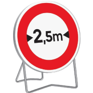 Panneaux Taliasign B 850 mm classe 2 Interdictions, Obligations, Prescriptions et Fins - PNTLGLV2B11-TL02/P_0