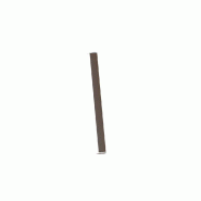 Pencil - Petit Module Lumineux Portable Et Rechargeable À Piles Zafferano Avec Variateur Ip65 - Hauteur 50Cm Corten - marron 8056300197836