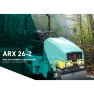 Rouleau vibrant léger tandem - EU Stage V / U.S. EPA Tier 4 final - Ammann - ARX 26-2