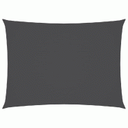 VidaXL Voile de parasol tissu oxford rectangulaire 3x4,5 m anthracite Modèle Patio Kappa Prime - noir 135101
