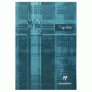 Clairefontaine Lot de 5 Bloc Metric Pupitre format A4, 80 feuilles 90 g/m² agrafées, ligné 8mm + marge - 3329680615500