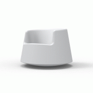 Fauteuil à bascule ROULETTE - blanc
