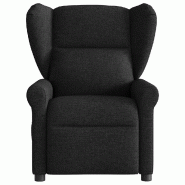 Fauteuil inclinable électrique Noir Tissu Modèle Rerviane - 8721102963384