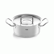Fissler - Collection Profi originale - Casserole avec couvercle en acier 20 cm - Acier inoxydable 18/10 084 138 20 000 0