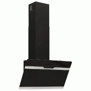 Gogarden Hotte murale 60 cm Acier et verre trempé Noir - 8720286651858