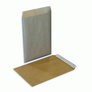 GPV Boîte de 250 pochettes Everyday kraft brun 229x324/C4, 90 g/m², adhésives avec bande - 3250650500291
