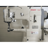 Machine à coudre industrielle Pfaff canon triple entrainement d'occasion - 335-G-6/01 BLN sur bâti déporté Machine à coudre industrielle Pfaff canon triple entrainement d'occasion - 335-G-6/01 BLN sur bâti déporté