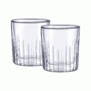 Masterpro - Lot de 2 verres Mixology à double paroi en borosilicate de 300 ml - transparent verre Q4720 Masterpro - Lot de 2 verres Mixology à double paroi en borosilicate de 300 ml - transparent verre Q4720