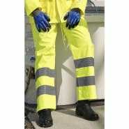 Pantalon de pluie hurricane haute visibilité - pant fluo jaune 01006s