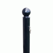 Potelet urbain amovible Primabloc - 3 pommeaux différents