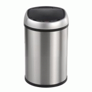 POUBELLE AUTOMATIQUE OVALE 8L "MAINS LIBRES" POUBELLE AUTOMATIQUE OVALE 8L "MAINS LIBRES"