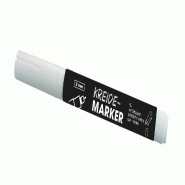 Schneider - Marqueur craie 2 mm, couleur blanche, épaisseur d'écriture : 2 mm - blanc 198920