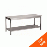 Table inox démontable