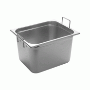 Bac gastronorme GN1/2 avec poignées H 200 mm  - Caterchef - EMG-953441