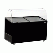 CombiSteel Vitrine à crème glacée TENERIFE NOIR 10X5 LTR - noir 7472.0134 CombiSteel Vitrine à crème glacée TENERIFE NOIR 10X5 LTR - noir 7472.0134