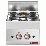 Cuisinière gaz 2 feux vifs - Diamond - 0615402821087