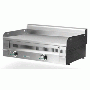Fry-Top électrique EURO-SNACK lisse en ACIER rectifié - L900 | Mainho - PL90ET