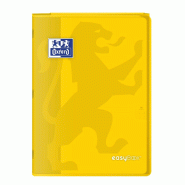 Oxford Lot de 10 Cahier EasyBook piqué A4, 96p./48 feuilles 90g/m², Séyès, coloris jaune - 3020120119694