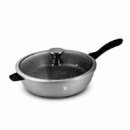 Sauteuse Grise Fonte D'aluminium 24cm Anti Adhésif Tfi Durand Dupont - 3662738028939 Sauteuse Grise Fonte D'aluminium 24cm Anti Adhésif Tfi Durand Dupont - 3662738028939