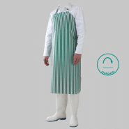 10 tabliers coton vinyle 380 microns rayés blanc/rouge, blanc/bleu, blanc/vert - TABCTVNBCVT-MN01_0