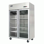 Armoire réfrigérée vitrée négative 2 portes 1240L Atosa