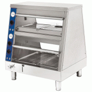 Chauffe-repas à bain-marie avec 2 niveaux, 2x GN 1/1 + 2x GN 2/3 800x691x932 mm - VIRTUS - 0615402737845