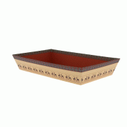 Corbeille carton rectangle Edimboug 33x20 - Corbeille carton rectangle Edimboug 33x20 -