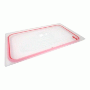 Couvercle Polypropylène étanche GN 1/1 - HACCP Rouge - Gastroland - rouge plastique polypropylène 3701666009709
