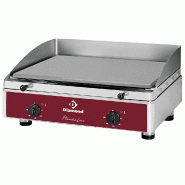 Diamond - Plaque de cuisson lisse, électrique - réf. PLANCHA/2EL-N - gris inox AKS-PLANCHA/2EL-N