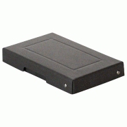 Falken Lot de 5 Boîte PureBox Black 10x15 haut. 25 mm, en carton ép. 1,2 mm, coloris noir - noir en carton 22001728000F