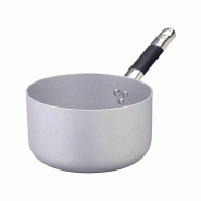 Pentole Agnelli casserole haute 16 cm, en aluminium pur adaptée à induction, manche cool - 8007441676438