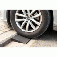 Rampe de franchissement 45 mm - LODAX - 1000 x 250 x 45 mm - Caoutchouc léger et facile à installer
