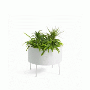 Séparateur d'espace végétal "GREEN" - Jardinière Ø 50 cm