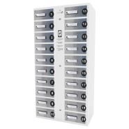 Station de rechargement multi appareils avec câbles Lightning, Micro-USB et USB-C
