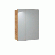STELLAMEUBLES Meuble salle de bain miroir 60cm Aruba - 3667335108190