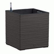 EMSA CASA COSY 518510 - Pot de fleurs Granite 30x30x31 cm - Système Aqua Comfort - Intérieur et extérieur EMSA CASA COSY 518510 - Pot de fleurs Granite 30x30x31 cm - Système Aqua Comfort - Intérieur et extérieur