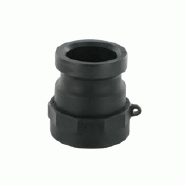Adaptateur à cames type A - Fileté femelle BSPP - Polypro - YCAFGPP100 - DN 100 - G 4