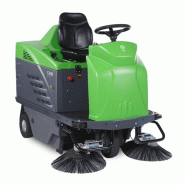 Balayeuse autoportée électrique - nettoyage rapide des grandes surfaces - ergonomique et performante