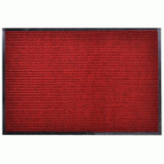 Décoshop26 - Paillasson PVC Rouge 90 x 120 cm DEC023117 - rouge 3001223769603